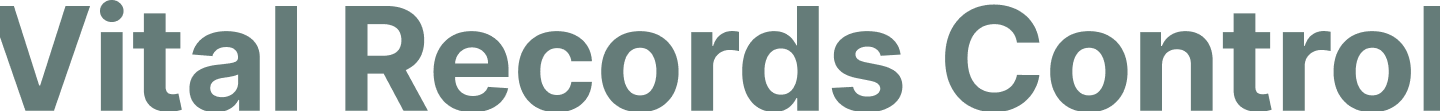 Vital Records Control