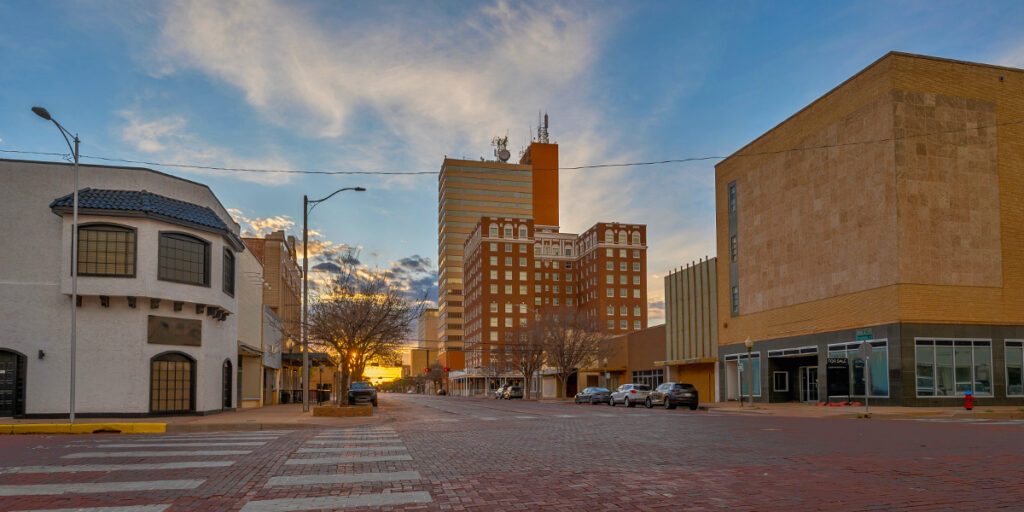 Lubbock downtown