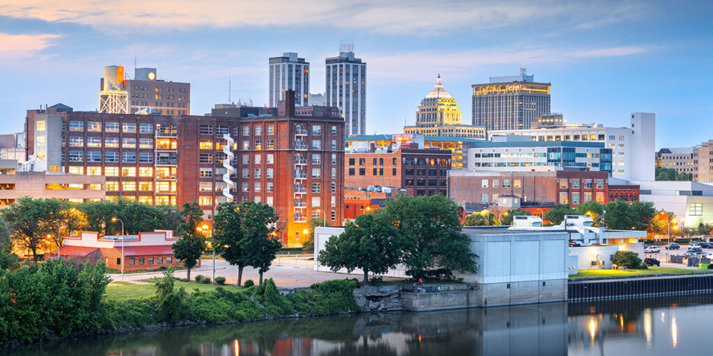 Peoria, Illinois skyline