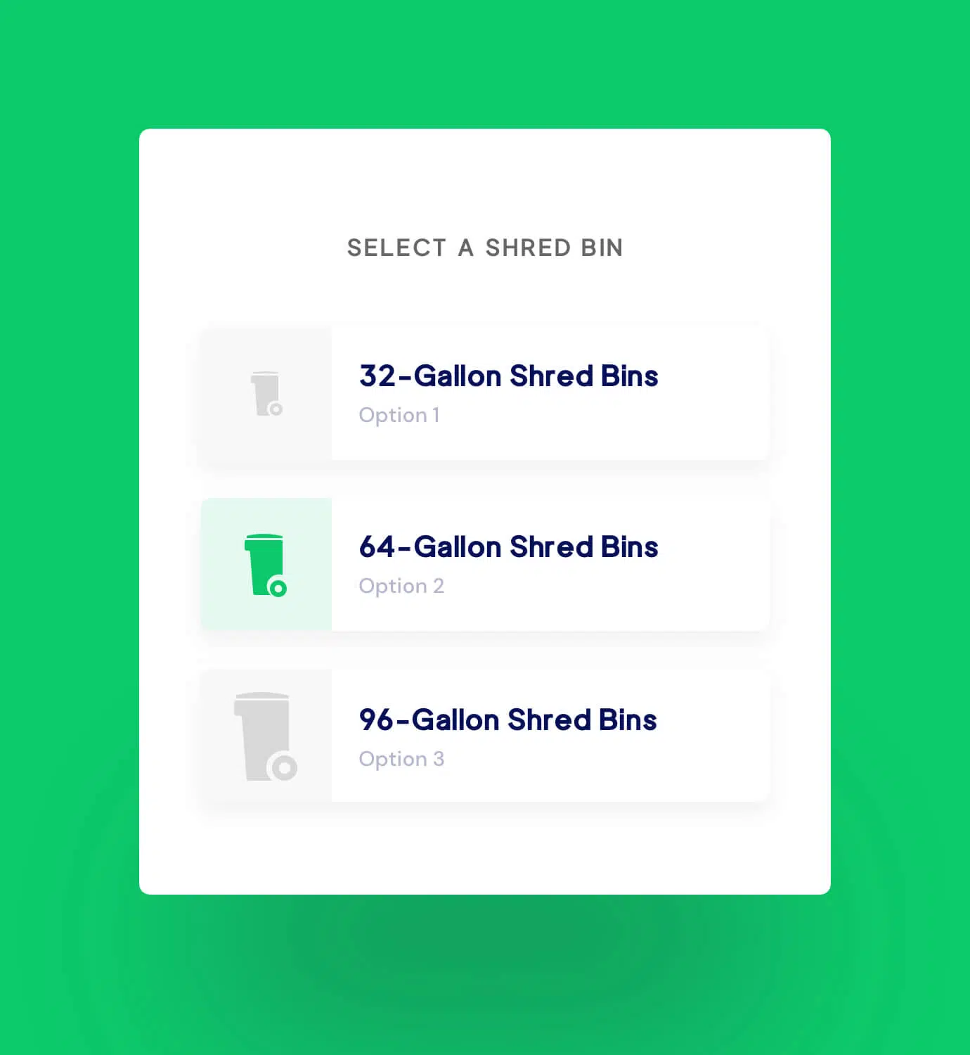 Shred Bins