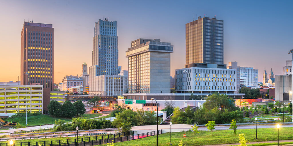 Akron, Ohio skyline