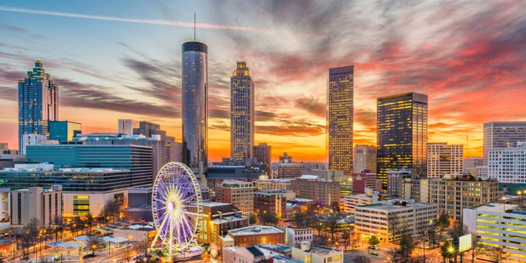 Skyline of downtown Atlanta, Georgia, USA