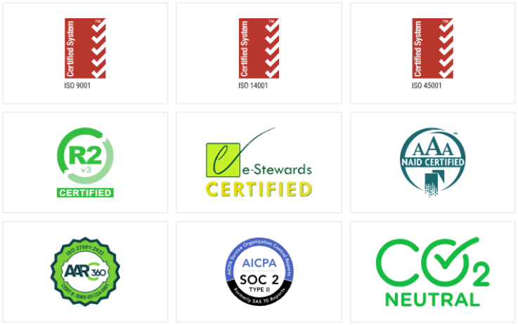 VITAD Certifications